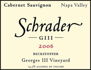 Schrader 2006 Georges III Cabernet